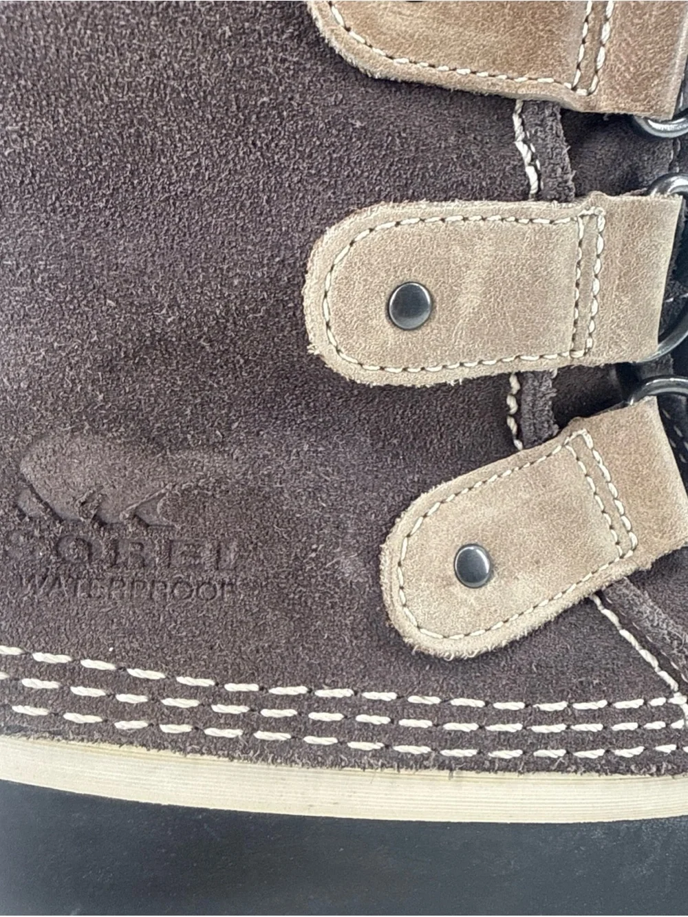Sorel Joan of Arctic Women's size 5 Waterproof Faux Fur Suede Snow Boots